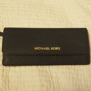 Michael Kors Wallet Navy Blue